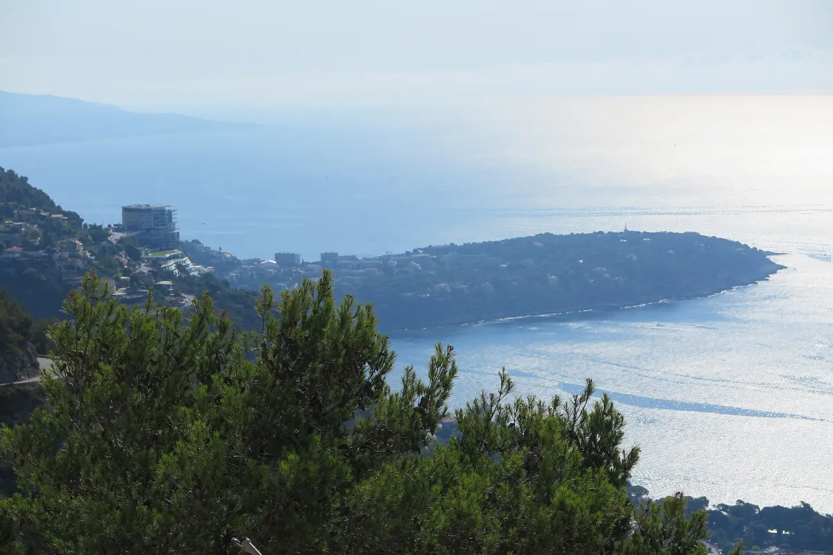 Panorama de Beausoleil dans les Alpes-Maritimes, secteur d’intervention de l’entreprise de nettoyage Anegnet Services