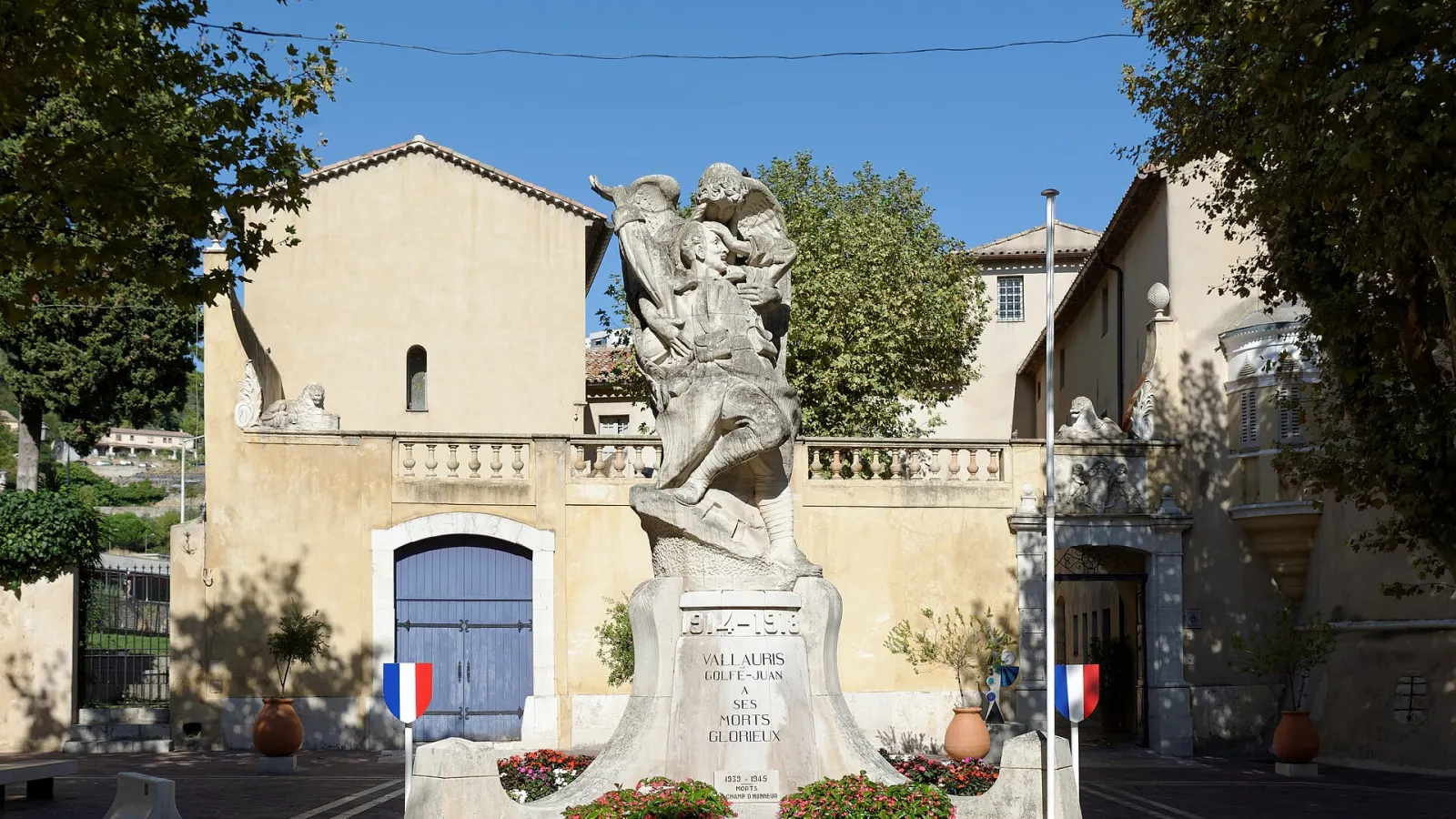 Château-musée de Vallauris, ville de la céramique, zone d’intervention Anegnet Services pour le nettoyage professionnel